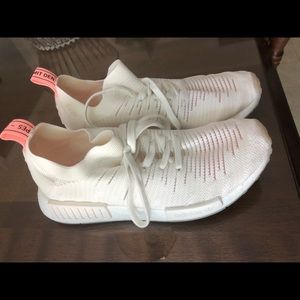 White ADIDAS Womens NMD Shoes Size 9 Never Worn
